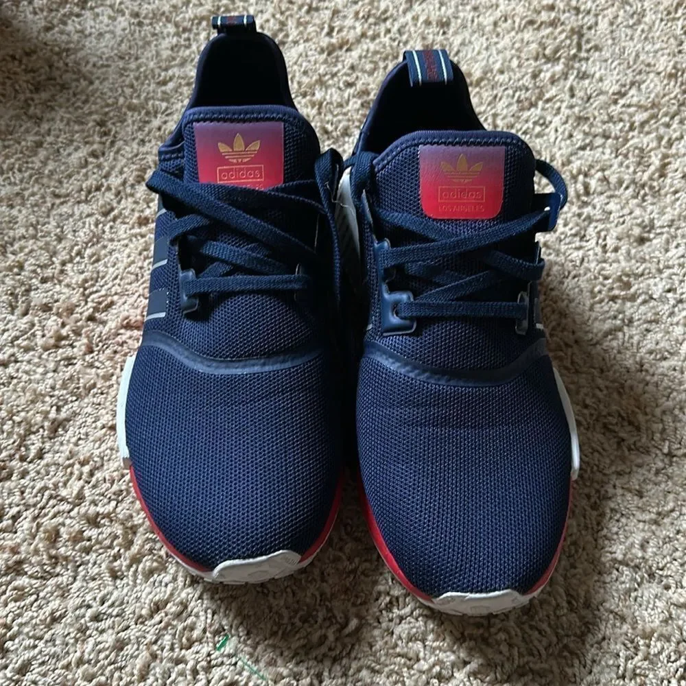 adidas |  NMD R1 United By Sneakers Los Angeles in Blue | 10